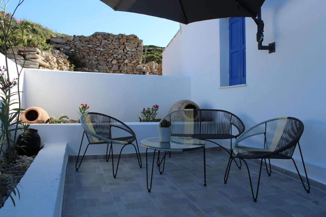 Cycladic Villa In Amorgos Island Arkesini Exterior photo