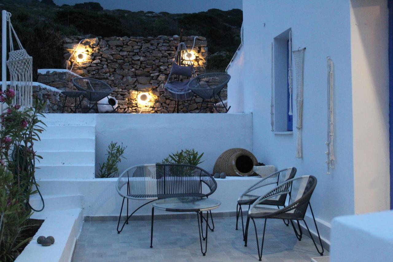 Cycladic Villa In Amorgos Island Arkesini Exterior photo